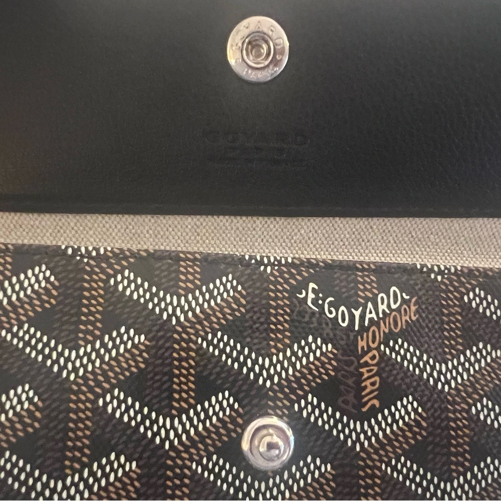 Goyard Brown & Black St. Louis Tote with Pouch - Picture 4 of 6